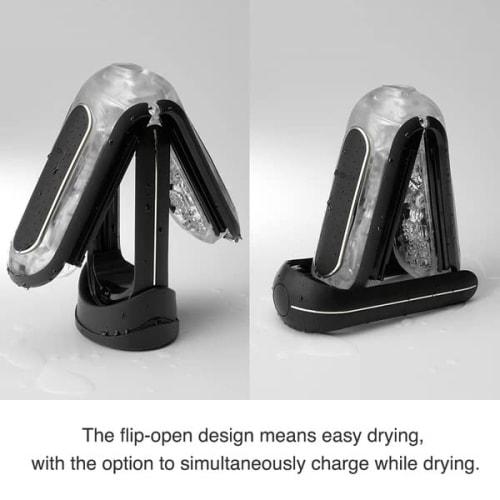 TENGA TENGA FLIP 0 Flip Zero ELECTRONIC VIBROTATION Vibration Rotation with Mini Lotion Repeat Type