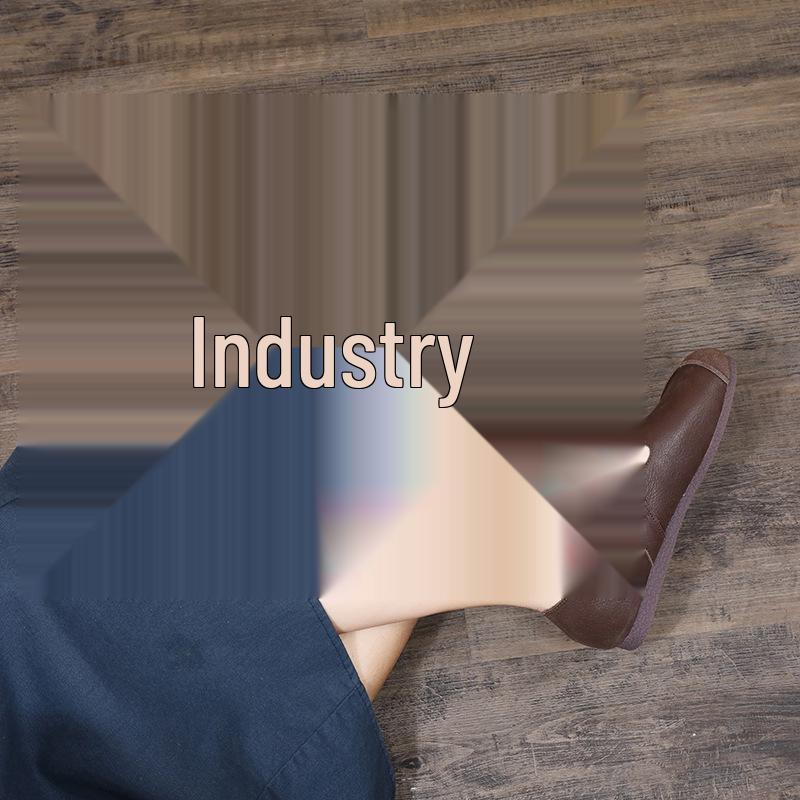 Retro Mori Style Women's Handmade Leather Flats - Comfortable & Versatile (2011-25)