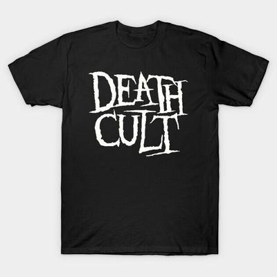 Культовая группа Death Cult Футболка с коротким рукавом Все размеры от S до 5 XL Унисекс Футболка