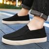 Herren Low-Top Freizeitschuhe 2026 Sommer Atmungsaktiv Bequem Weiche Sohle Zum Hineinschlüpfen Halbschuhe Mode Leicht Nicht Rutschend Flache Schuhe