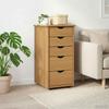 Cabinet Honey Brown 34 x 39 x 61.5 cm Solid Pine Wood