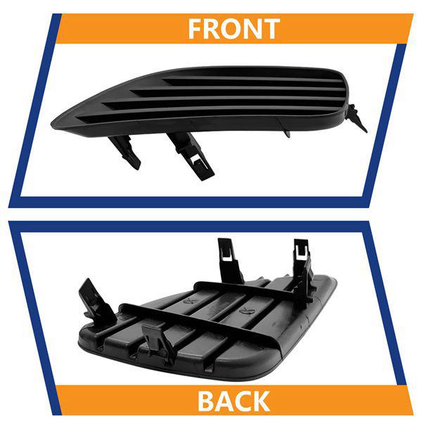 Pair of Fog Light Covers for 2010-2011 Toyota Camry (5212706140, 5212806140)