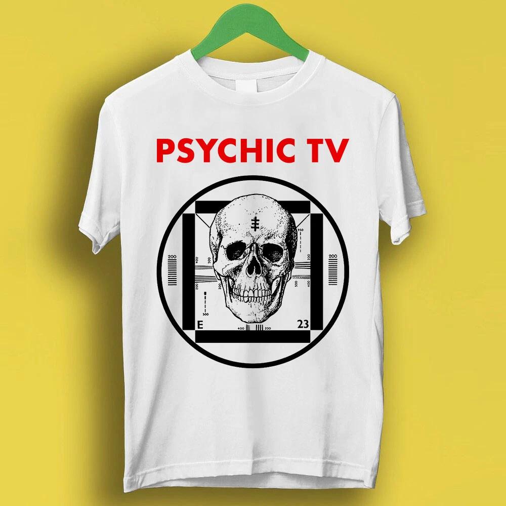 Psychic Tv Force The Hand Of Chance Punk Rock Retro Music Top Tee T Shirt P1738