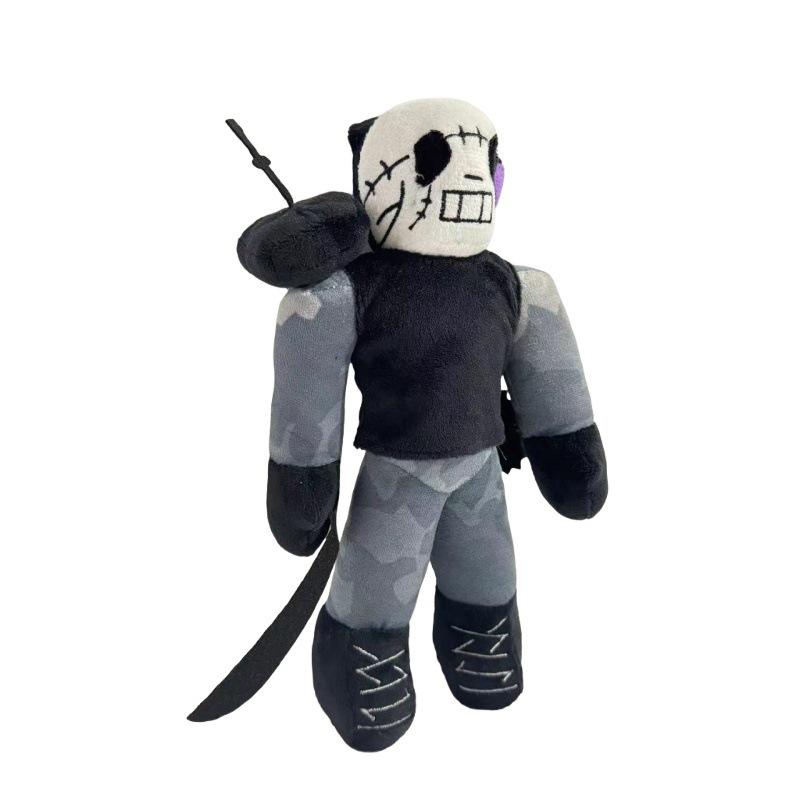 Forsaken Slasher Plush Doll Cute Soft Toys Game Plushie Toys Adorable Peripheral Dolls for Children Fan Birthday Gift Decoration