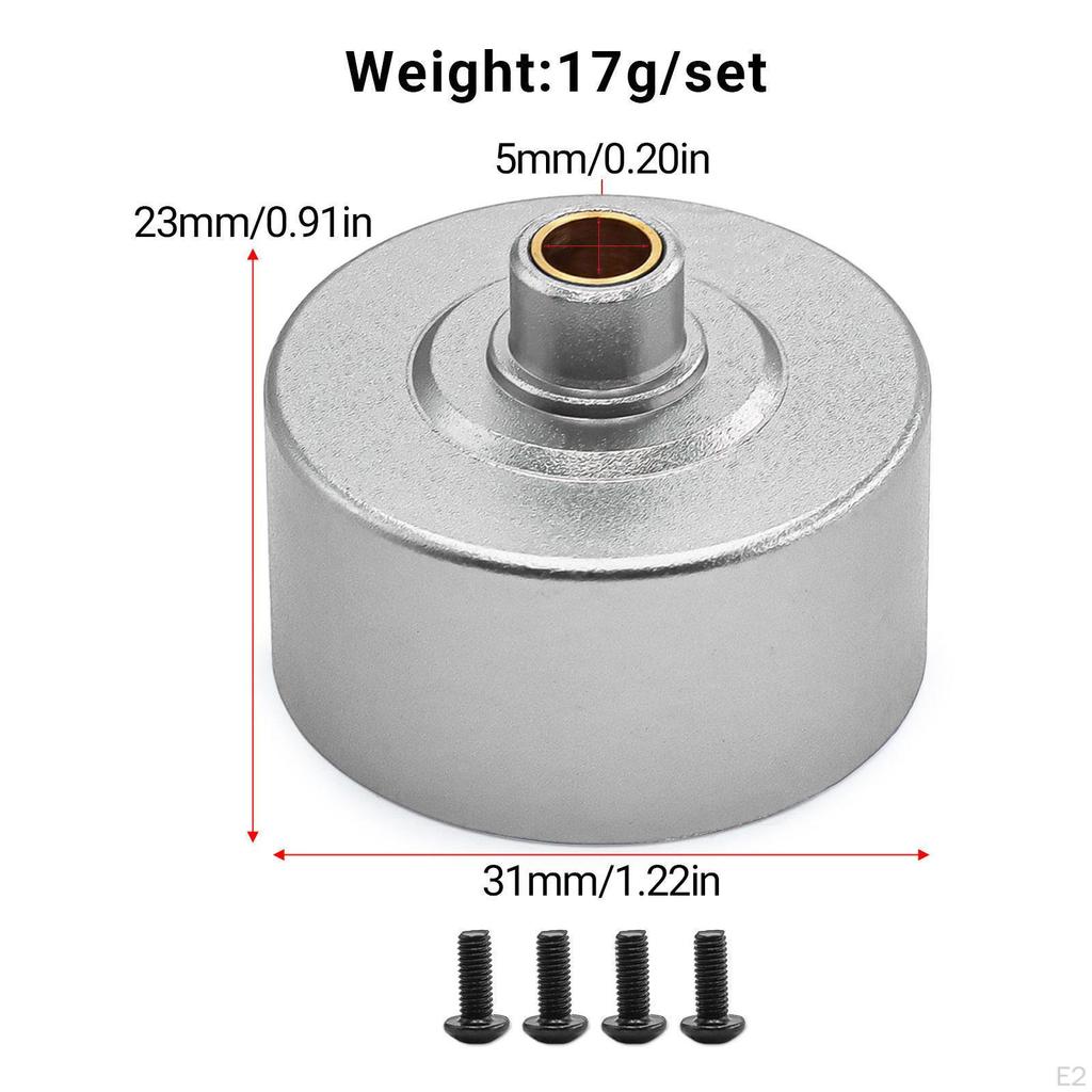 Aluminum Alloy Body Differential Housing, Metal Differential, Lightweight Design, Heat Dissipation,