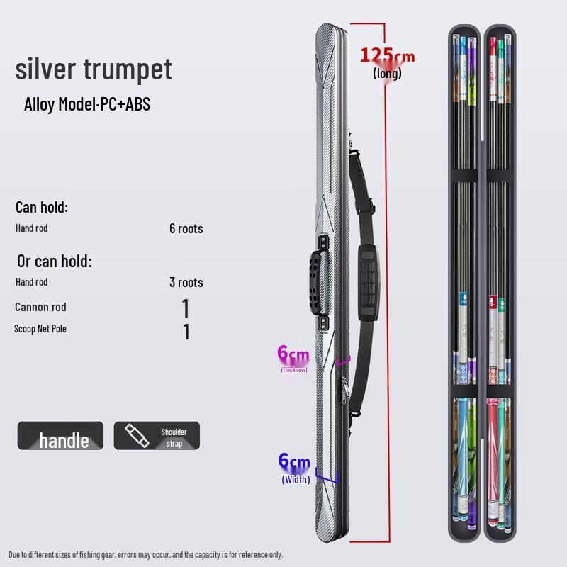 

HANDUNYOU Hard Shell Waterproof Fishing Rod Bag