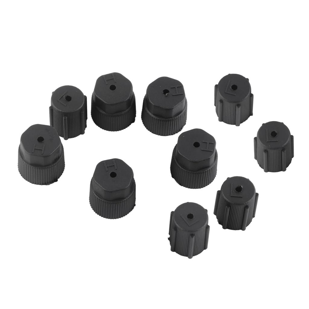 Air Valve Cap R134A AC Low Compact Cap Air Conditioner Service Cap ABS Material