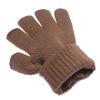 Autumn And Winter Men Padded Thicken Jacquard Touchscreen Gloves Warm Wool Gloves for Cold Weather