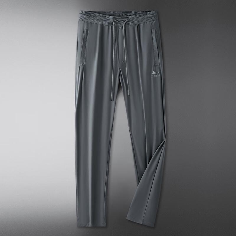 JEEP SPIRIT Men s Ice Silk Casual Sports Pants L