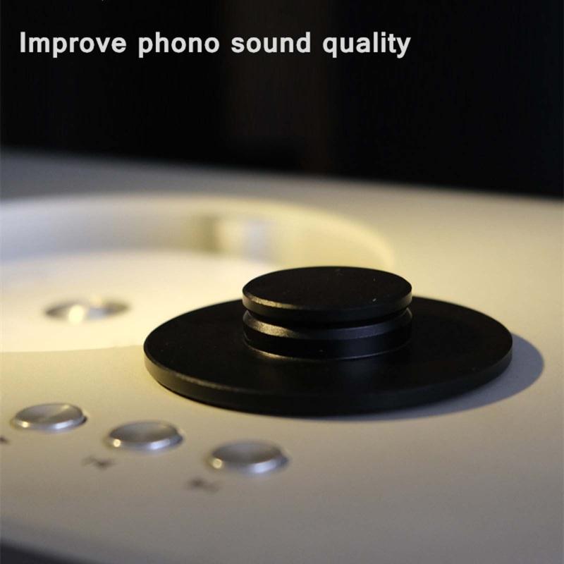Disc Balanced Clamp Aluminium Alloy Material For CDM4 CDM9 CDM12 for LP Vinyl Turntables Metal Disc Stabilizer Record We