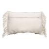 Coussin macramé "été" 30 x 50 cm Atmosphera - -