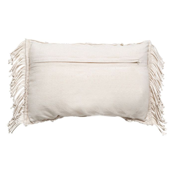Coussin macramé "été" 30 x 50 cm Atmosphera - -