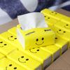 Smiling Face 4-Ply Facial Tissue, 300 Sheets - Ideal for Home, Restaurant, and Kitchen Use
