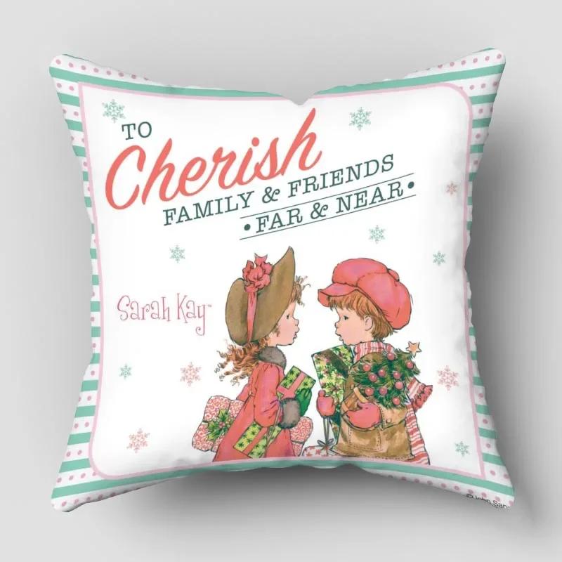 Kissenbezüge Sarah Kay Cartoon Kissenbezüge Dekokissen für Sofa Autodekoration Kissenbezug WJY12.25