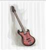 Electric Bass Guitar Shower Curtain Music Instrument Art Red Design Rock Theme Bath Decor Waterproof Fabric Home Accessories