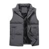Men's Vest Autumn and Winter Korean Style Loose Jacket Zipper Cardigan Top