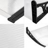 Daszek Plastikowy Sano 80X120Cm Czarny