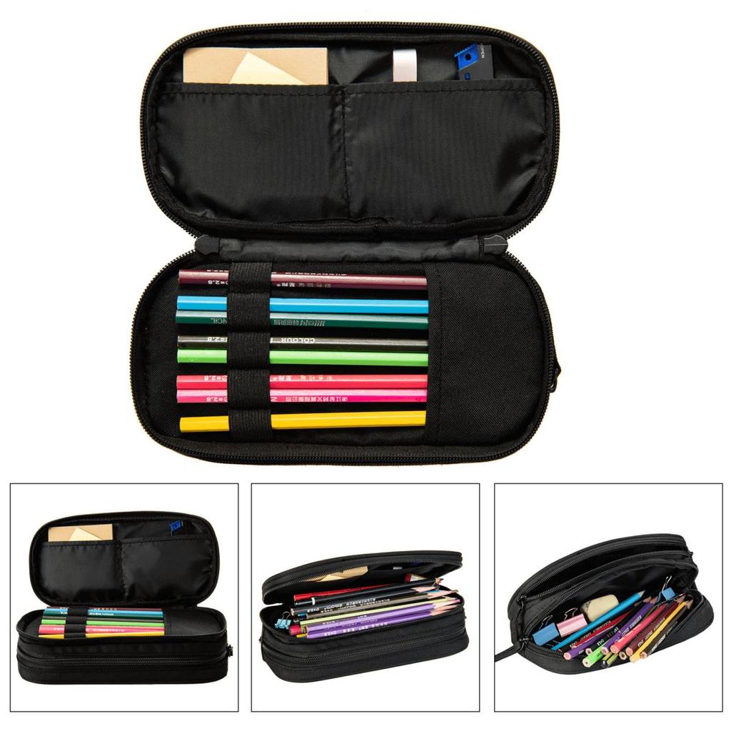 Genshin Impact Pencil Case Anime Hutao Xingqiu Pencil Box Pen Box for Girl Boy Big Capacity Pencil Bags Office Gifts Stationery