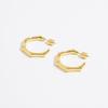 BIMBA Y LOLA [24SS] BIMBA Y LOLA Gold Bamboo Earrings B245AIW026GOF