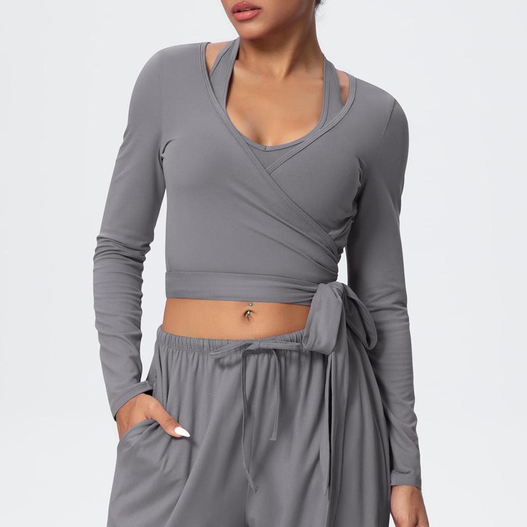 Stylish Breathable High-Stretch Yoga Suit: 3-Piece Set for Running & Fitness