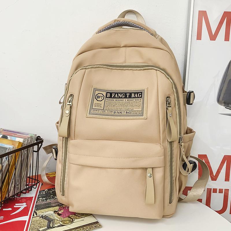 

Мужской рюкзак для студента колледжа, с буквами, для ученика средней школы, для ученика неполной средней школы, женский