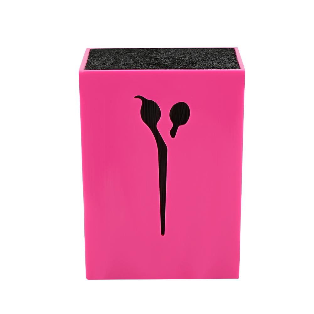 

Professional Salon Combs Case Hair Clips Storage Box Hairdressing Scissors Holder (Rose Red)