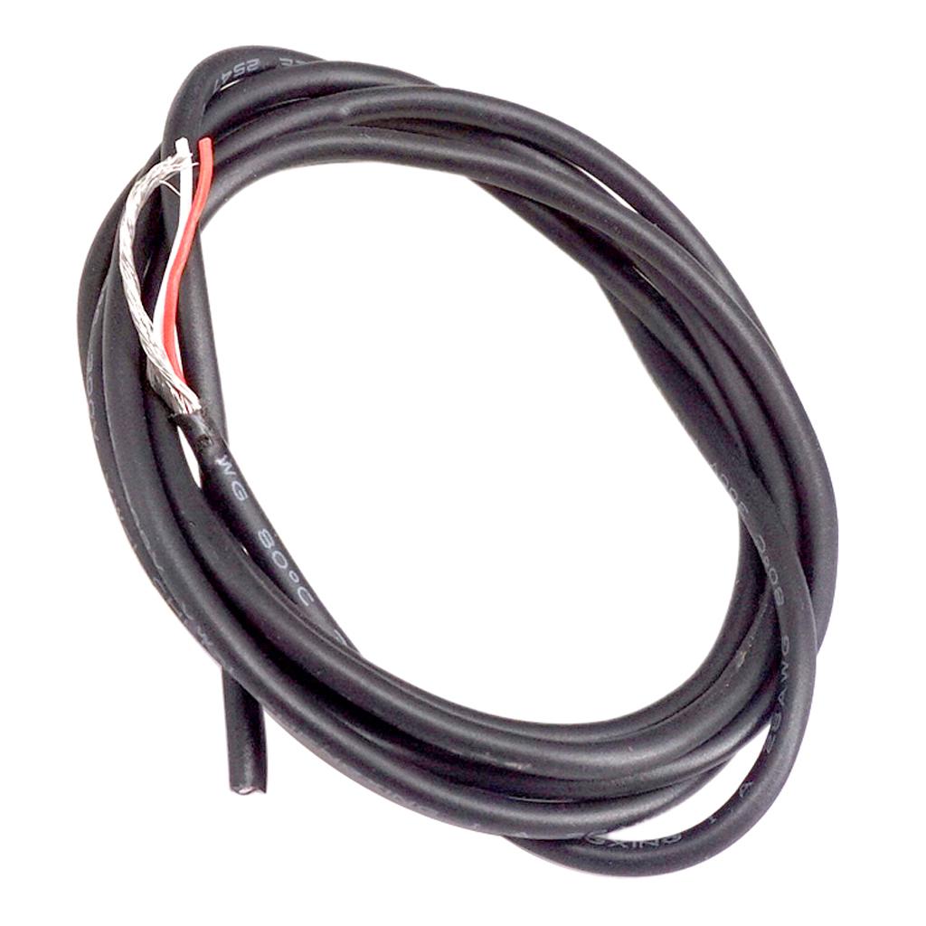 100cm/39.37inch Guitar Bass Inner Circuit Connecting Wire DIY Black