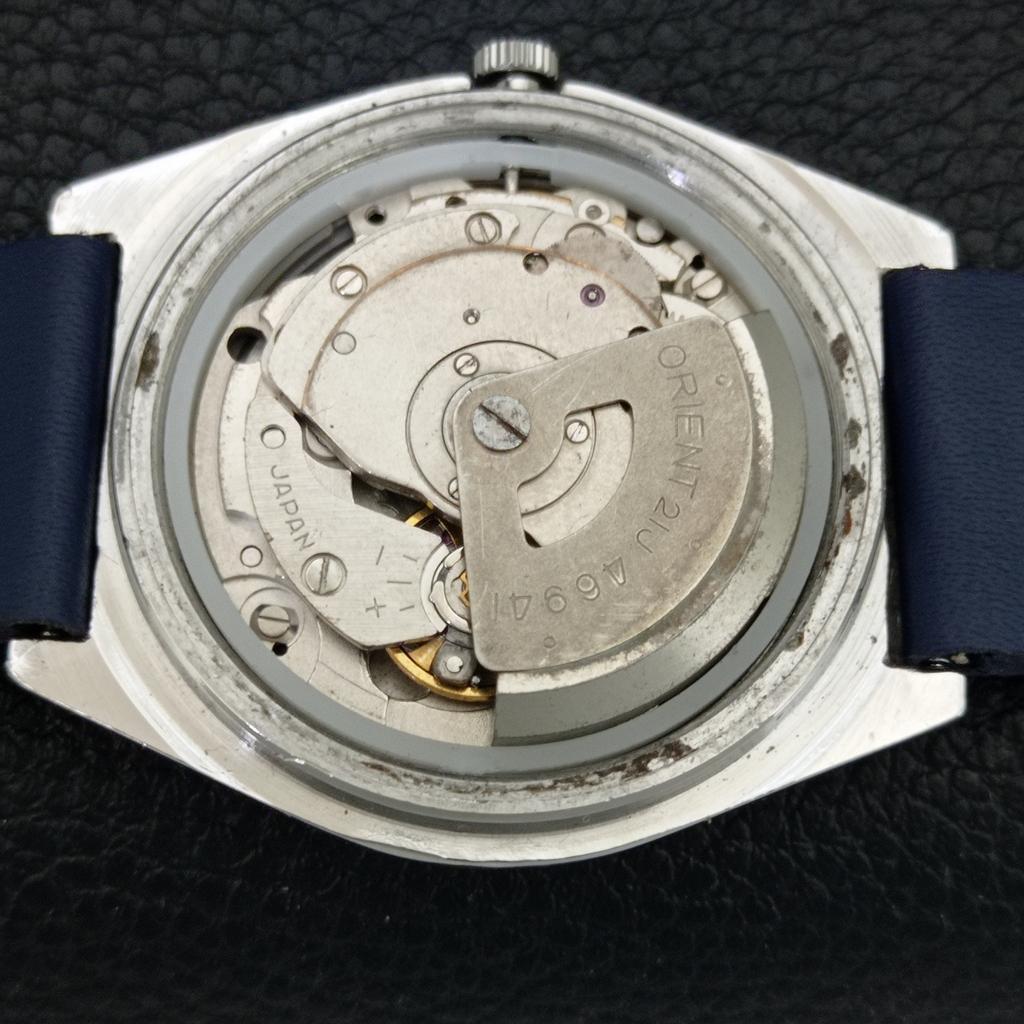 JAPAN VINTAGE ORIENT AAA CRYSTAL AUTOMATIC MENS ORIGINAL DIAL WATCH A707764-1