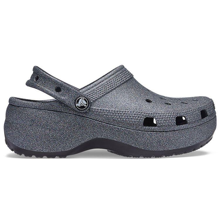 Crocs Classic Clog EVA Shimmer Cloud Clogs Women Clogs Black 207770-001