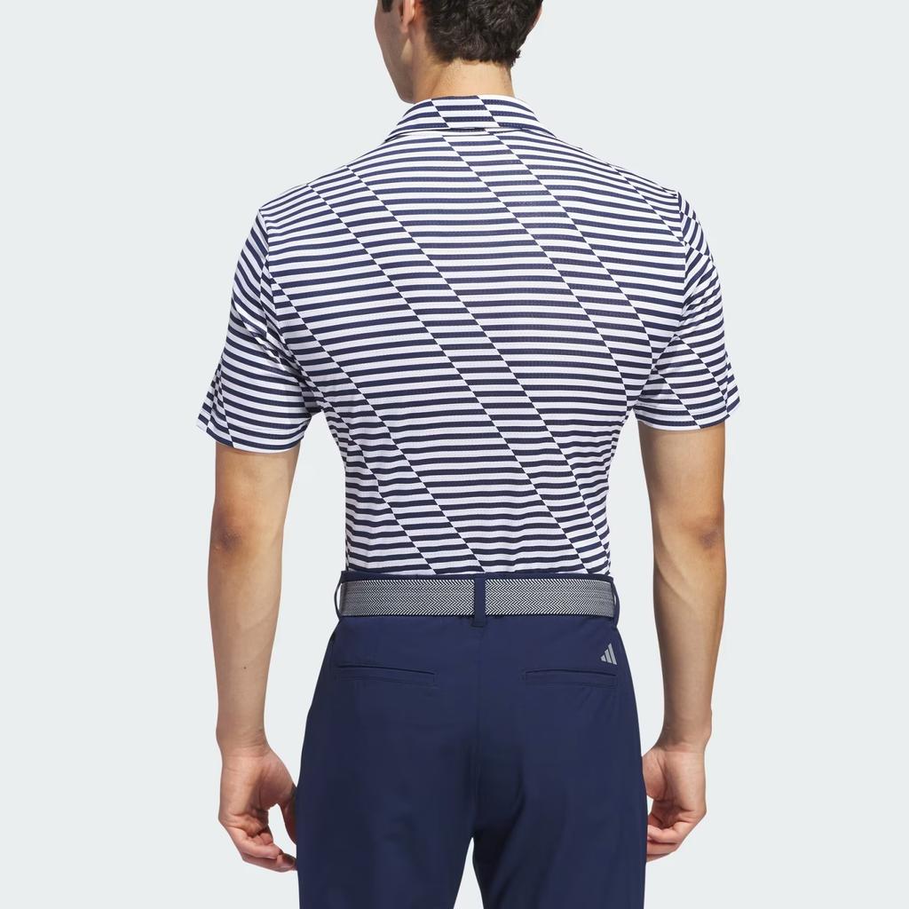 Adidas Ultimate365 Mesh Print Polo Shirt Polo Shirt Men's Blue IU4393
