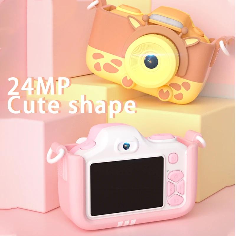 Aparat foto pentru copii Aparat foto digital de înaltă rezoluție Aparat foto pentru copii Jucării pentru fete băieți Jucărie pentru educație pentru copii Camera pentru copii Cadou