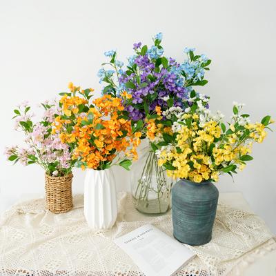 1/3 Pièces Souffle de Bébé Fleurs Artificielles Gypsophile Faux Lilas Fleurs avec Longue Tige Fausse Fleur en Vrac pour Mariage Bouquet de Mariée