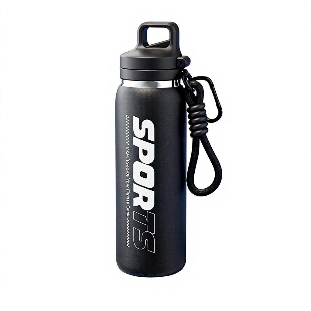 New High-value 316 Stainless Steel Thermos Cup Outdoor Riding Sports Portable Accompanying Car Cup 600ml