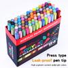 36-168 Colors Acrylic Paint Pen Markers Acrylic 0.7mm Tip Paint Markers Set for Wood Rock Painting Canvas Gift DIY Crafts Art