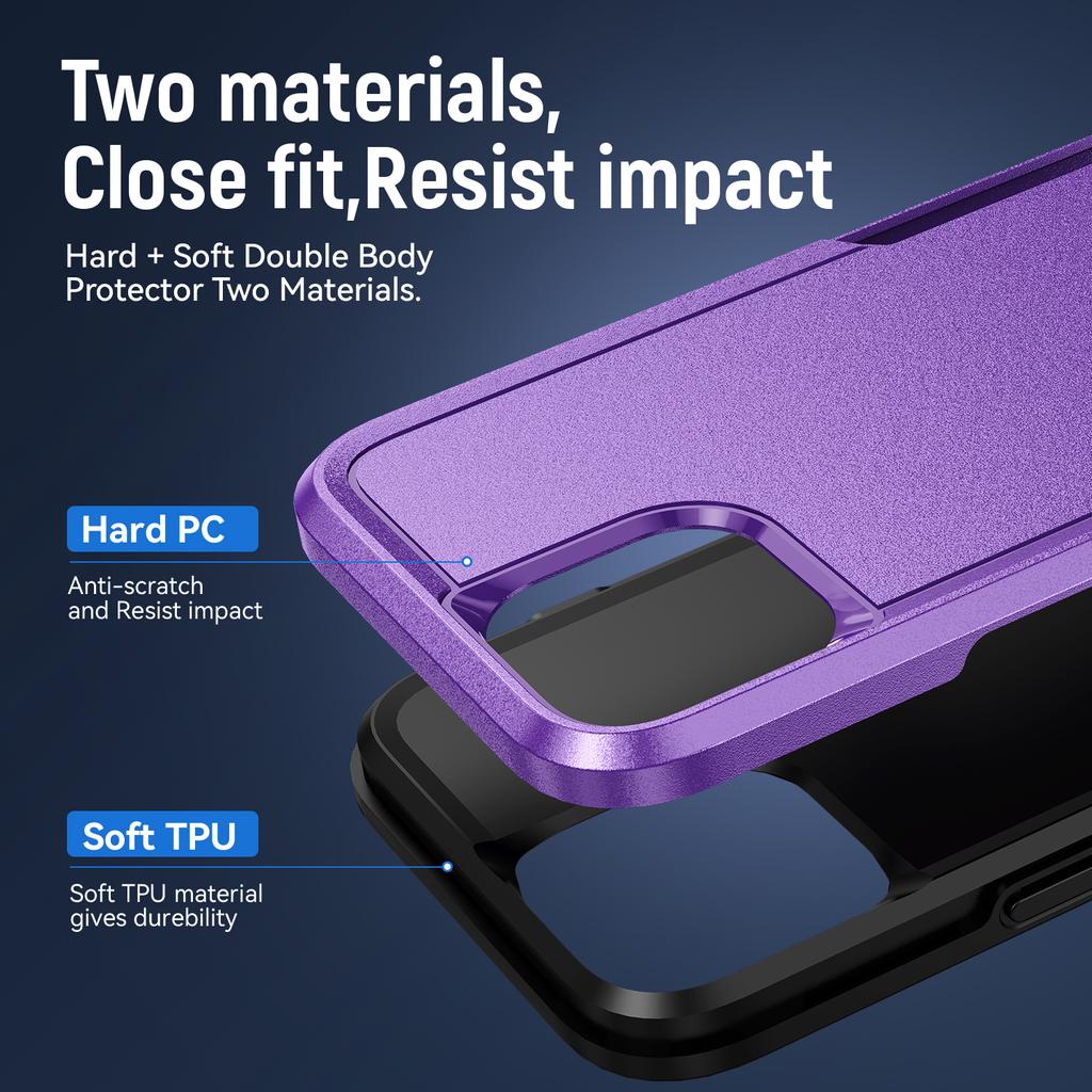 2-in-1 Wireless Charging Anti Drop Phone Case for IPhone 15 14 Plus 13 12 11 Pro Max XS Max for Samsung S23 S22 S21 Ultra Plus S23FE A13 A53 A14 A54