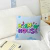 Kissenhülle 30x50 Polyester Sofakissen Dekorative Wurfkissen Heimdekoration Kissenbezug Cool KPOP B-BABYMONSTER