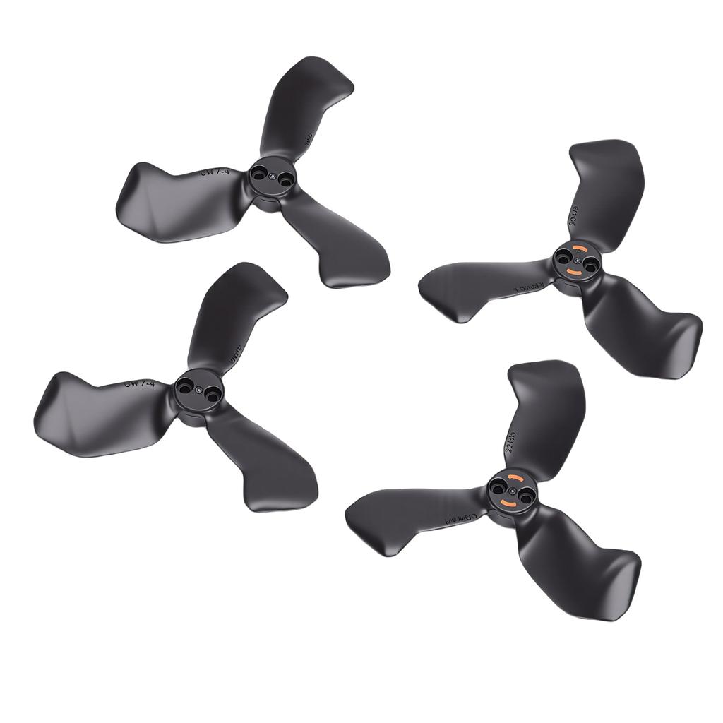 4PCS 3 Vanes Propell s Fit for NEO 2 Drone PC Low Noise Drone Replacement Paddles Lightweight Extended Time