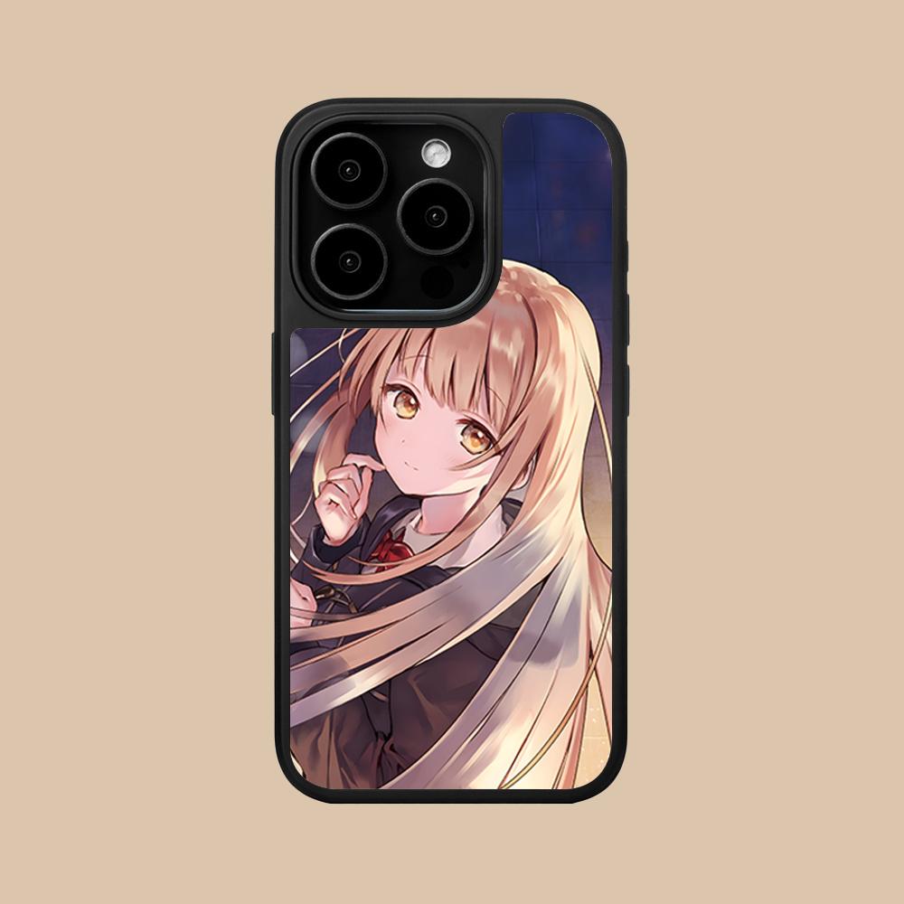 Angel Mahiru Shina Phone Case for iPhone 17 16 15 14 13 12 11 Air Pro Max Plus Matte Surface Cover