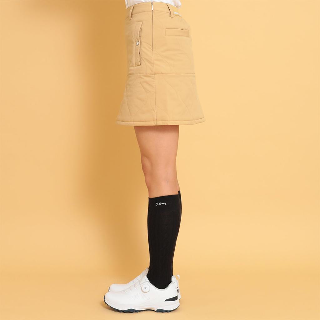Callaway Padded Skirt Golf C24228204 SS Women's (8-Way Stretch, Water-Repellent) / / 1040_Beige