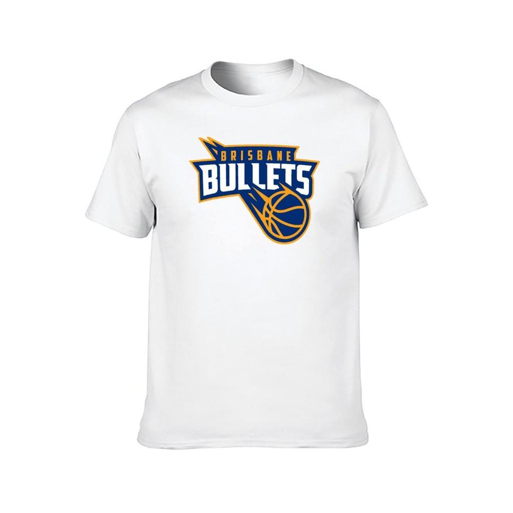 T-shirt Brisbane Bullets męski koszulka męska koszulki z grafiką dla mężczyzny koszulki z grafiką T-shirt