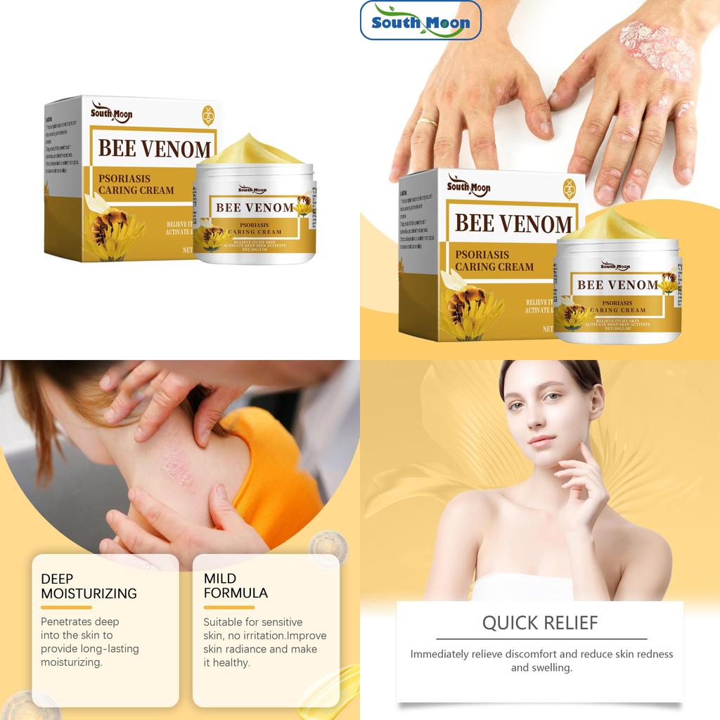 Crème de Soin Réparatrice pour la Peau South Moon Apaise la Peau Inconfortable Lait Corporel Doux