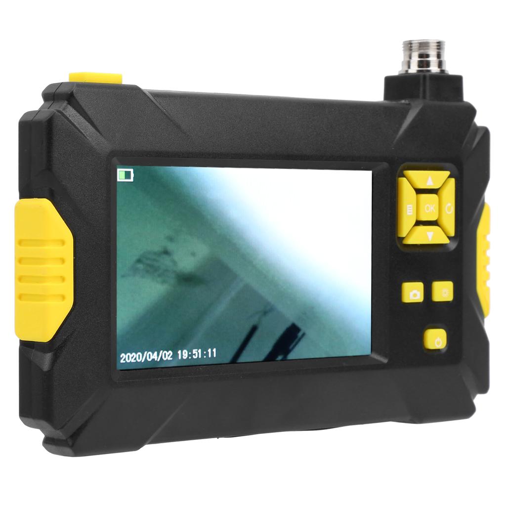 P30 3.9mm 4.3in LCD Endoscope 1080P Borescope Pipeline Inspection Camera with 6 Lights2 M   6.6ft
