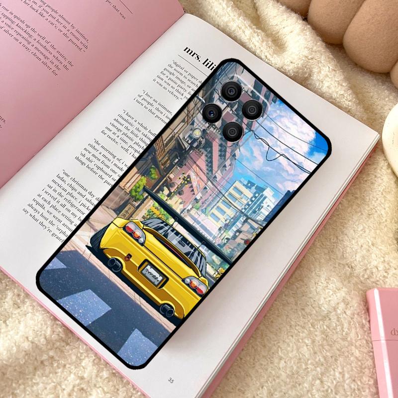 JDM Tokyo Drift Sports Car Case For Samsung Galaxy M31 M13 M11 M12 M14 M15 M06 M16 M36 M56 M53 M32 M52 M35 M55 M34 M54