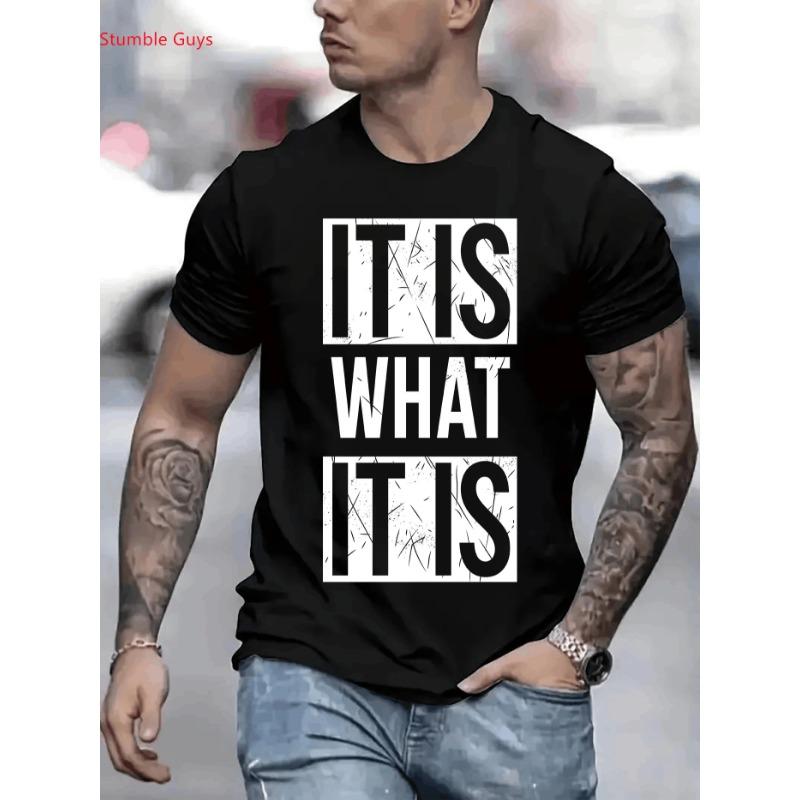 Summer Fashion Casual Men's T-shirt