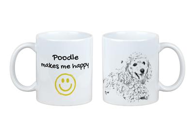 Poodle - Cup with a Dog, Cheerful Cup for a Dog Lover, Personalized Gift from the Brand