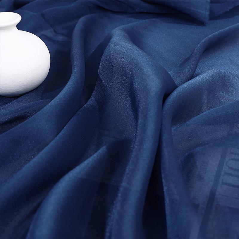 Wide 150cm Translucent Chiffon Tulle Fabric Material for Skirt Decoration Stage Performance Costumes DIY Sewing Handmade Fabric