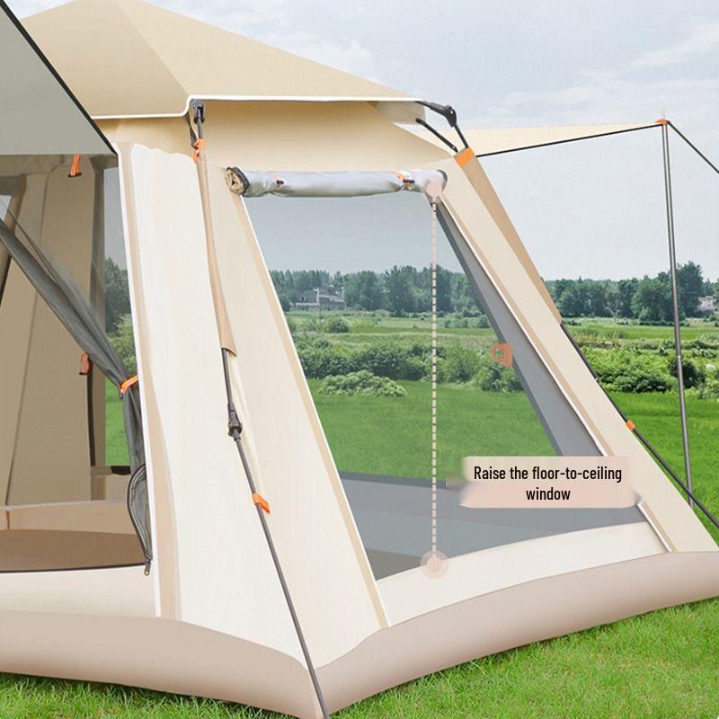 Portable Folding Outdoor Tent: Waterproof, Sunproof, Thickened for Camping and Picnics