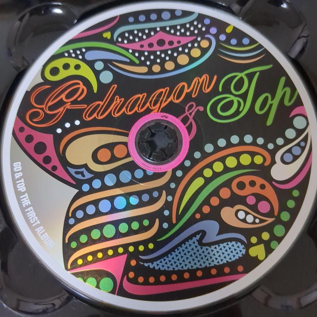 [USED] BIGBANG GD&TOP 1st FIRST ALBUM Gold Card Included