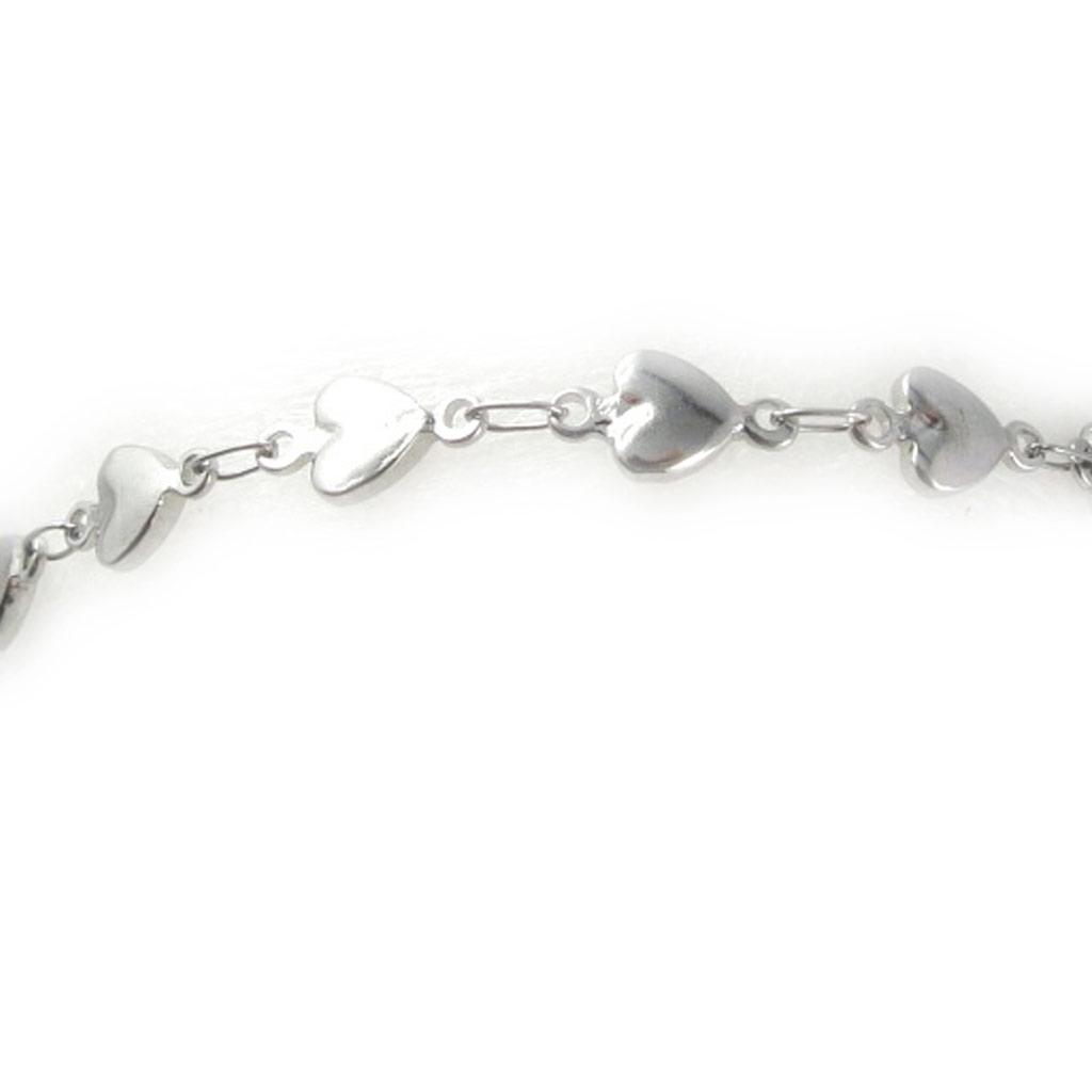 Les Trésors De Lily [K9378] - Bracelet Acier 'Love' argenté - 5 mm