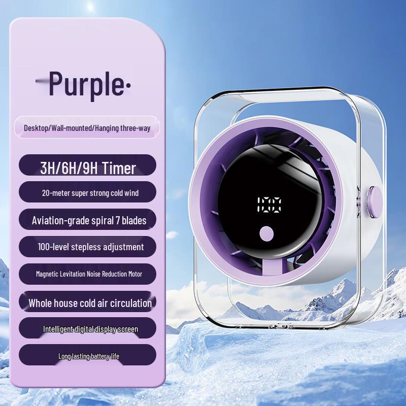 Duiban 2026 Portable USB Desktop Circulating Fan